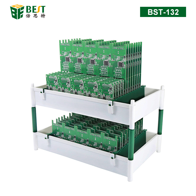 BST-132 液晶玻璃存放架 放置架 液晶屏电路板托盘架 插槽支架