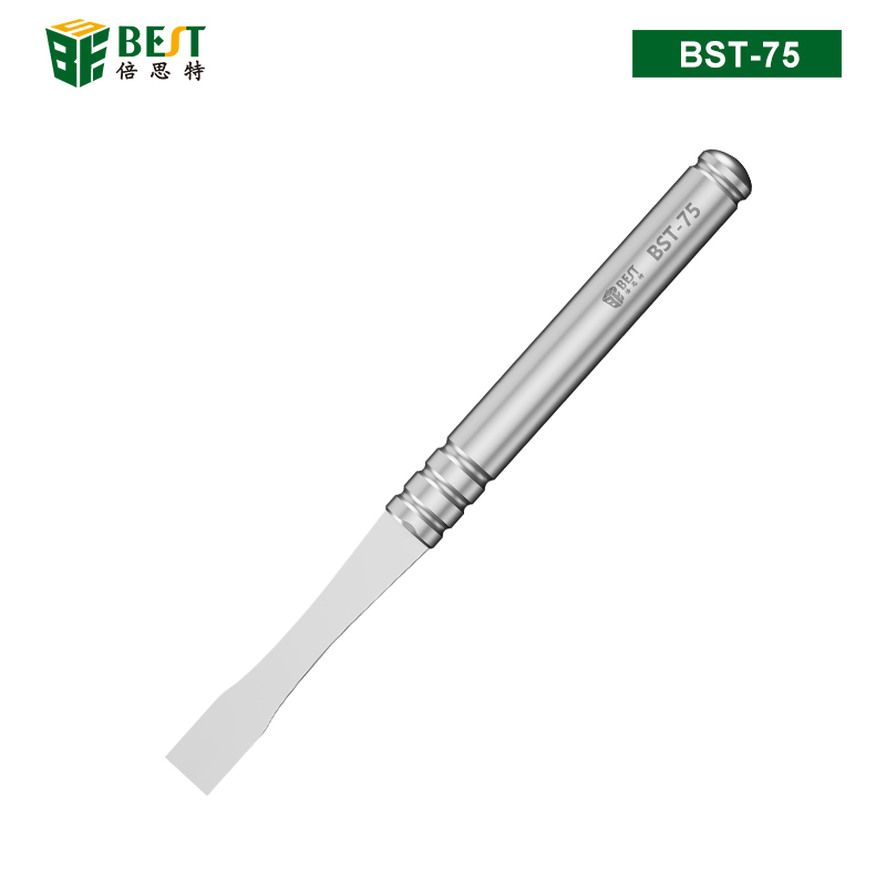 BST-75 圆柄金属刮刀 铲刀撬棒多用 不锈钢刮刀
